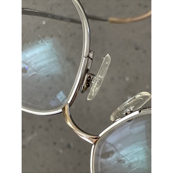 Vintage L'amy Kristy Eyeglasses Frames ONLY Gold Full Rim Square 54-16 125 - Picture 11 of 13